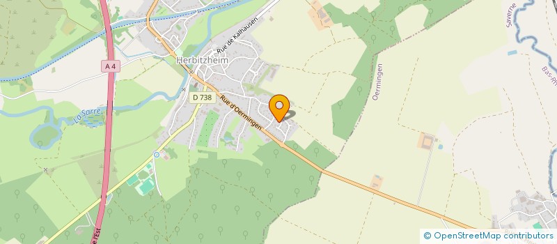 localisation de l'entreprise MONSIEUR MAXIME BEHR  KESKASTEL