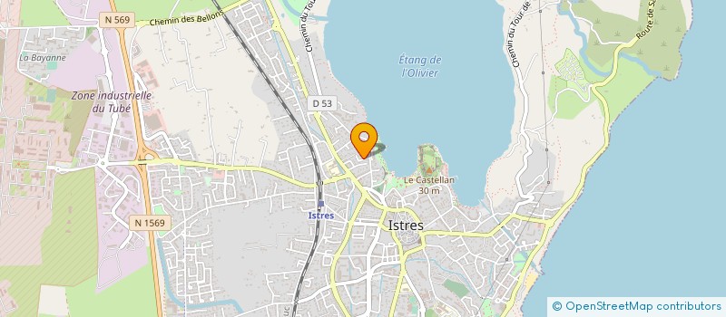 localisation de l'entreprise MONSIEUR MAXIME BELZUNCE  ISTRES