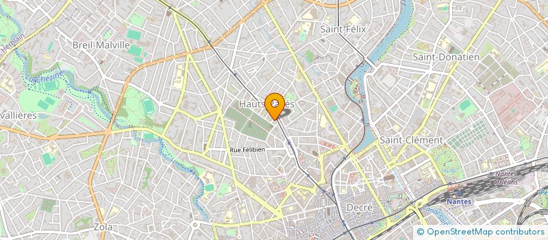 localisation de l'entreprise MONSIEUR MAXIME BENETEAU à NANTES