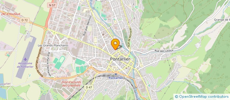 localisation de l'entreprise MONSIEUR MAXIME BENMOUFFOK  HOUTAUD