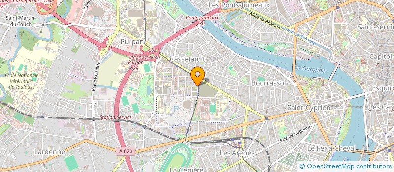 localisation de l'entreprise MONSIEUR MAXIME BERBIGUIER à TOULOUSE