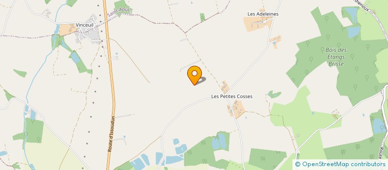 localisation de l'entreprise MONSIEUR MAXIME BERGERON à LA BERTHENOUX