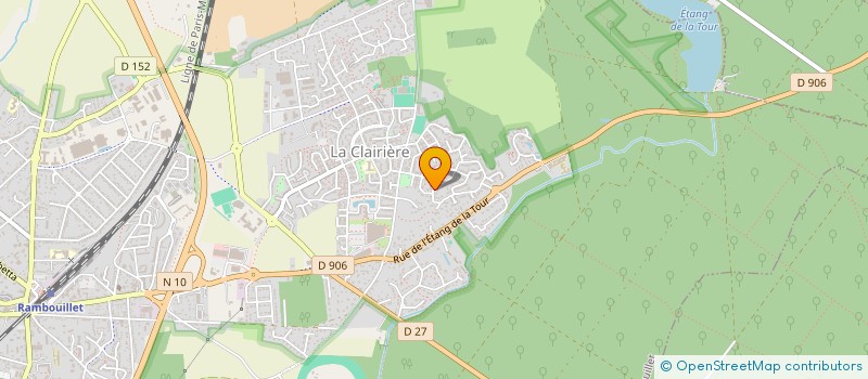 localisation de l'entreprise MONSIEUR MAXIME BERINGUIER DEBEAUMONT  RAMBOUILLET