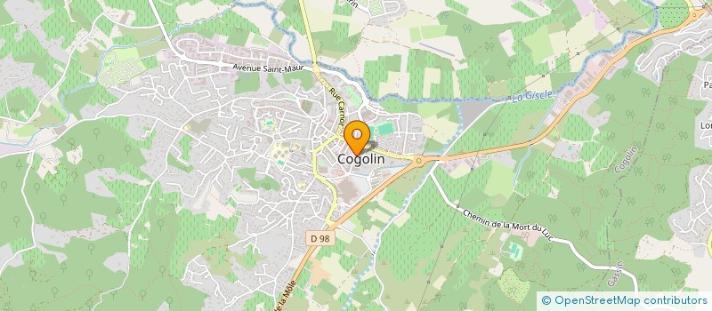 localisation de l'entreprise MONSIEUR MAXIME BERKANI à COGOLIN
