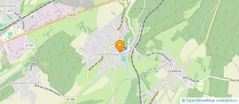 localisation de l'entreprise MONSIEUR MAXIME BERNARD à CHEMAUDIN ET VAUX