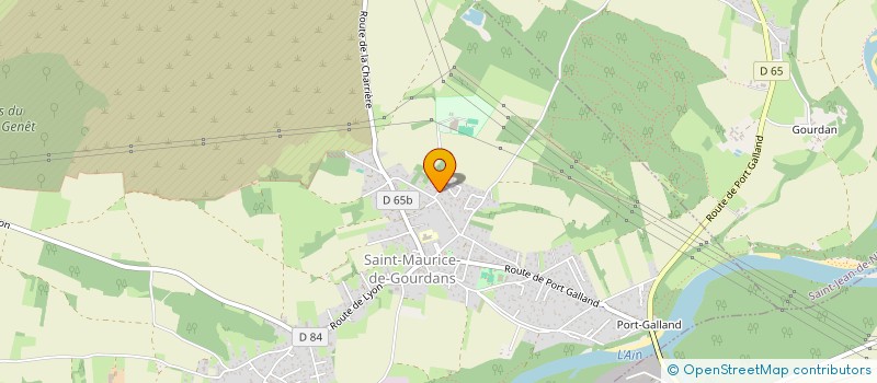 localisation de l'entreprise MONSIEUR MAXIME BERRON  SAINT-MAURICE-DE-GOURDANS