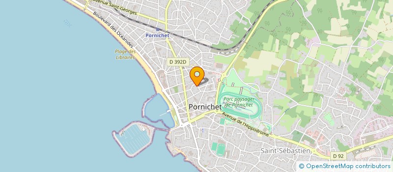 localisation de l'entreprise MONSIEUR MAXIME BERSENEFF à PORNICHET