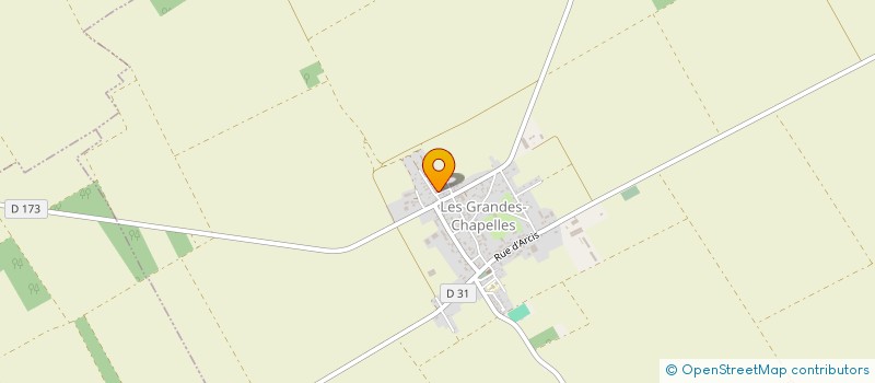 localisation de l'entreprise MONSIEUR MAXIME BERTHIER  LES GRANDES-CHAPELLES