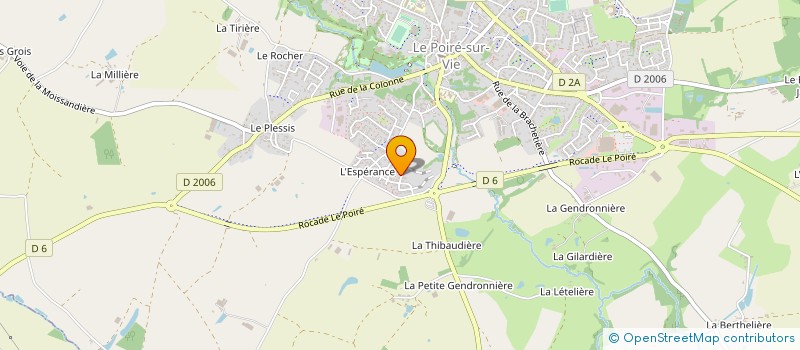 localisation de l'entreprise MONSIEUR MAXIME BERTHOME à LE POIRE-SUR-VIE