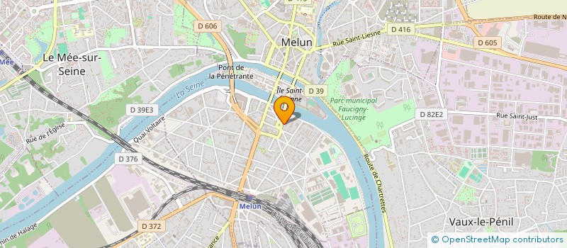 localisation de l'entreprise MONSIEUR MAXIME BERTIN  MELUN