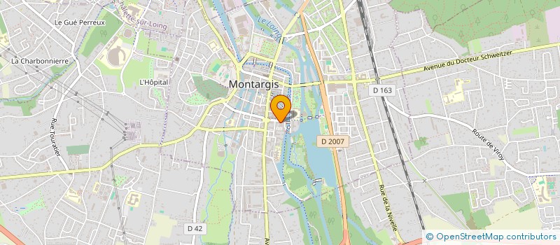 localisation de l'entreprise MONSIEUR MAXIME BERTOLIN à MONTARGIS