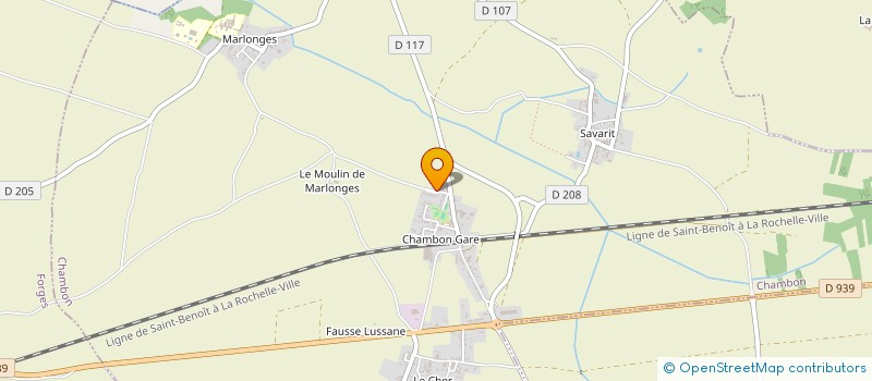 localisation de l'entreprise MONSIEUR MAXIME BERTON  CHAMBON