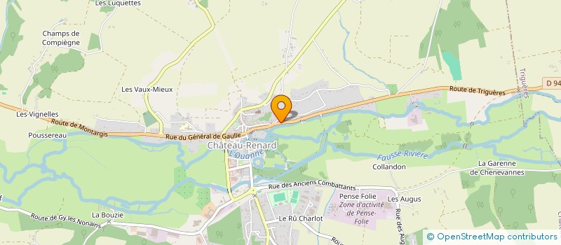 localisation de l'entreprise MONSIEUR MAXIME BERTRAND à SAINT-PRIX