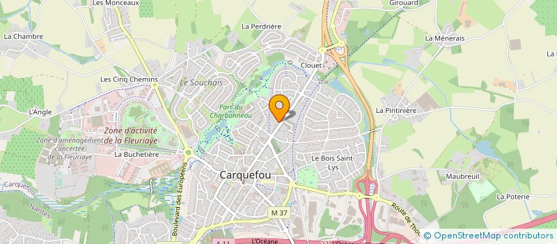 localisation de l'entreprise MONSIEUR MAXIME BESCHU à CARQUEFOU