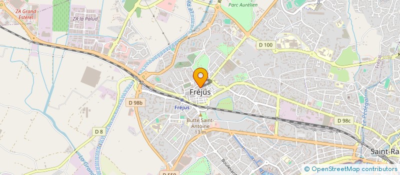 localisation de l'entreprise MONSIEUR MAXIME BESNIER à FREJUS