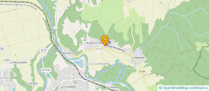 localisation de l'entreprise MONSIEUR MAXIME BESSE  AUZAT-LA-COMBELLE