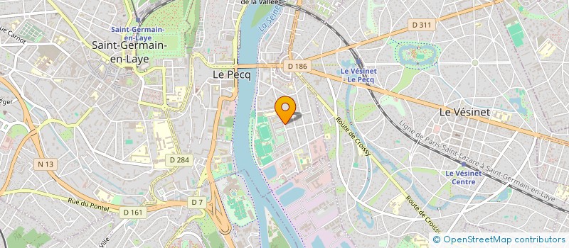 localisation de l'entreprise MONSIEUR MAXIME BESSON  POISSY