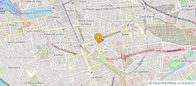 localisation de l'entreprise MONSIEUR MAXIME BESSON à MARSEILLE
