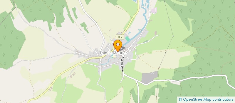 localisation de l'entreprise MONSIEUR MAXIME BESTELLE  THIN-LE-MOUTIER