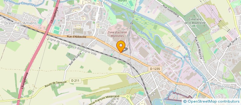 localisation de l'entreprise MONSIEUR MAXIME BETHEMBOS à AMIENS