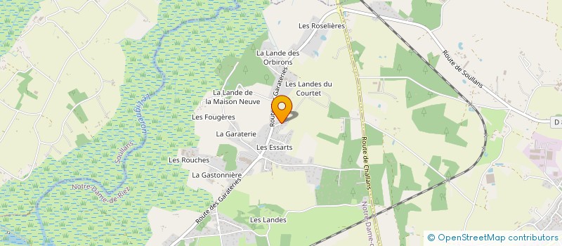 localisation de l'entreprise MONSIEUR MAXIME BETHUS  SAINT-HILAIRE-DE-RIEZ