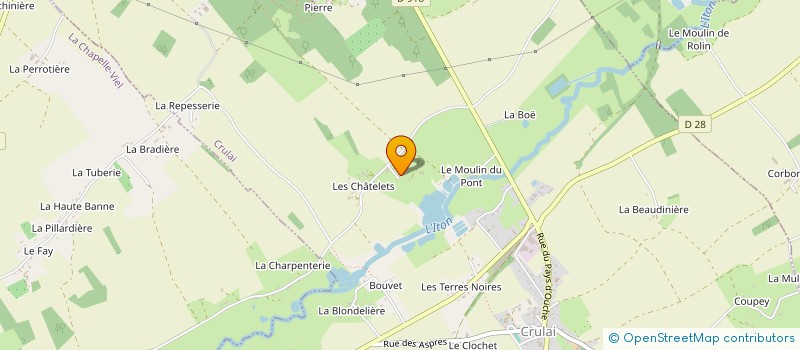 localisation de l'entreprise MONSIEUR MAXIME BETTEND à CRULAI
