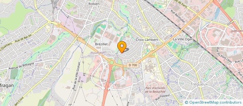 localisation de l'entreprise MONSIEUR MAXIME BEURRIER à SAINT-BRIEUC