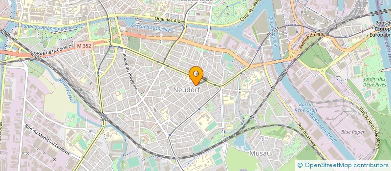localisation de l'entreprise MONSIEUR MAXIME BEUTELSTETTER à STRASBOURG
