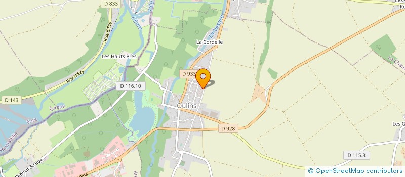 localisation de l'entreprise MONSIEUR MAXIME BIDAULT à OULINS