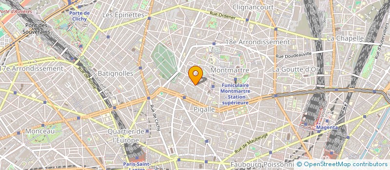localisation de l'entreprise MONSIEUR MAXIME BIENVENUE  PARIS