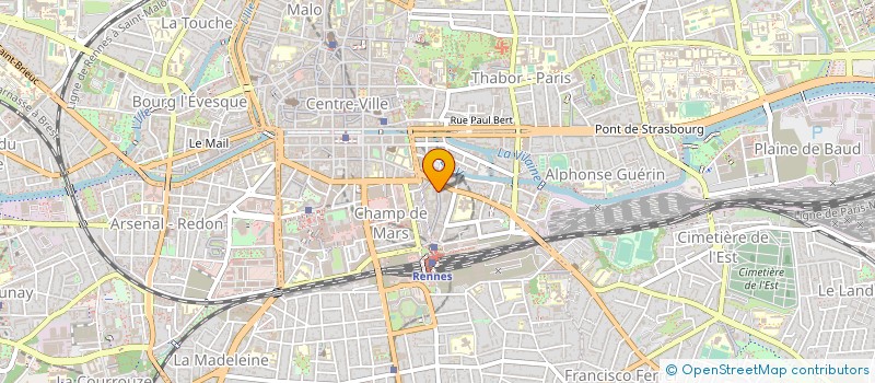 localisation de l'entreprise MONSIEUR MAXIME BIGONNE  RENNES