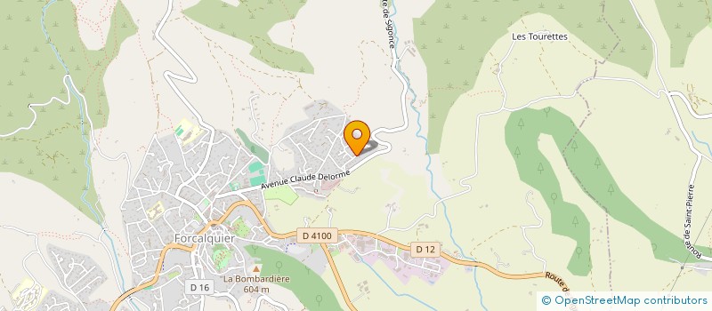 localisation de l'entreprise MONSIEUR MAXIME BIGUET  FORCALQUIER