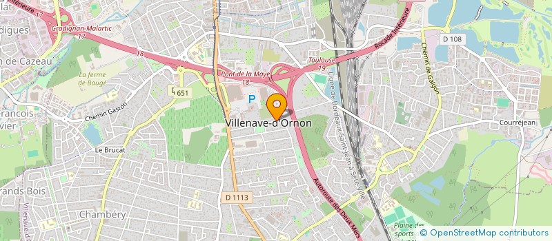 localisation de l'entreprise MONSIEUR MAXIME BILLOT à VILLENAVE-D'ORNON