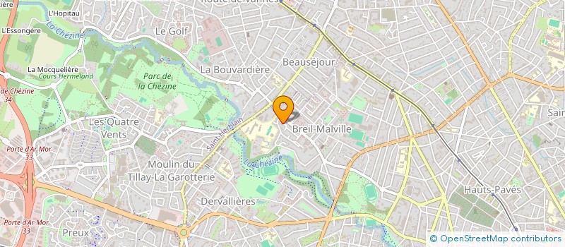 localisation de l'entreprise MONSIEUR MAXIME BILY à NANTES
