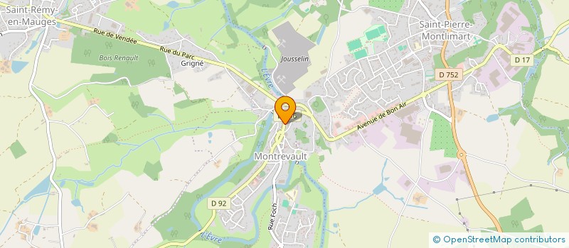 localisation de l'entreprise MONSIEUR MAXIME BIOTTEAU  BEAUPREAU-EN-MAUGES