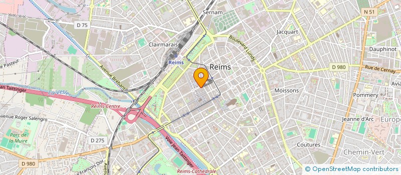 localisation de l'entreprise MONSIEUR MAXIME BIRAUD  REIMS