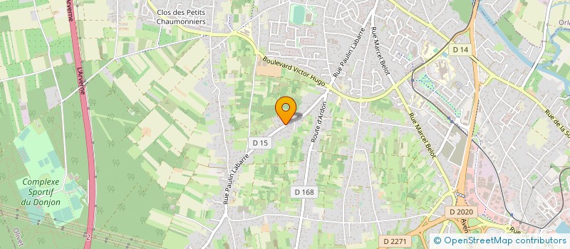 localisation de l'entreprise MONSIEUR MAXIME BLACHA à OLIVET