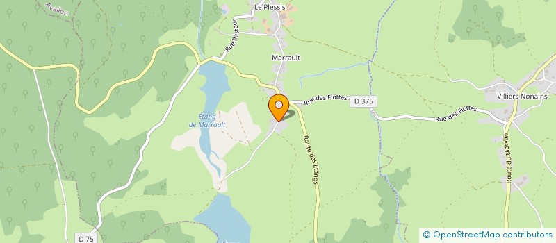 localisation de l'entreprise MONSIEUR MAXIME BLAIN  MAGNY