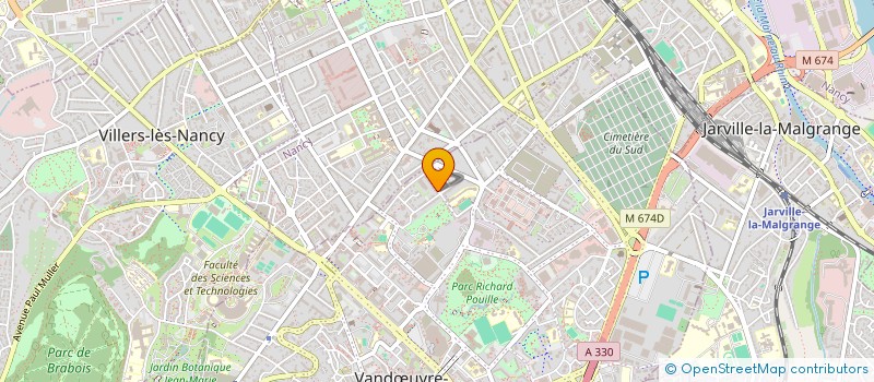 localisation de l'entreprise MONSIEUR MAXIME BLAISON à VANDŒUVRE-LES-NANCY