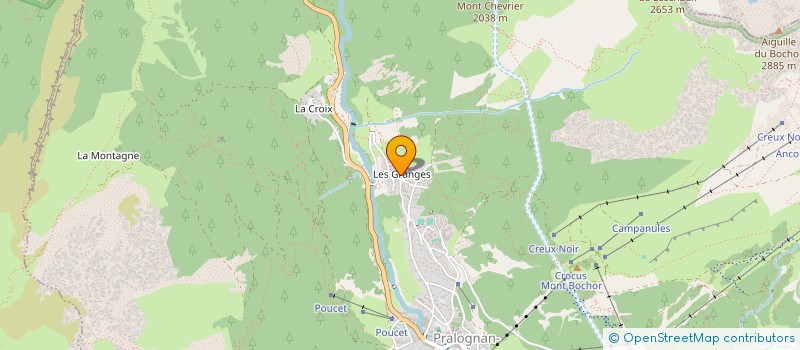 localisation de l'entreprise MONSIEUR MAXIME BLANC  PRALOGNAN-LA-VANOISE