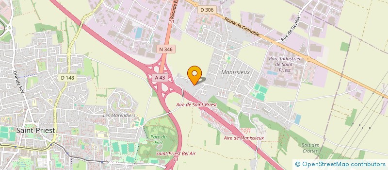 localisation de l'entreprise MONSIEUR MAXIME BLANC  SAINT-PRIEST