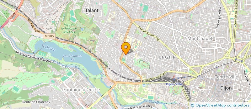 localisation de l'entreprise MONSIEUR MAXIME BLANC-LOGEROT à DIJON