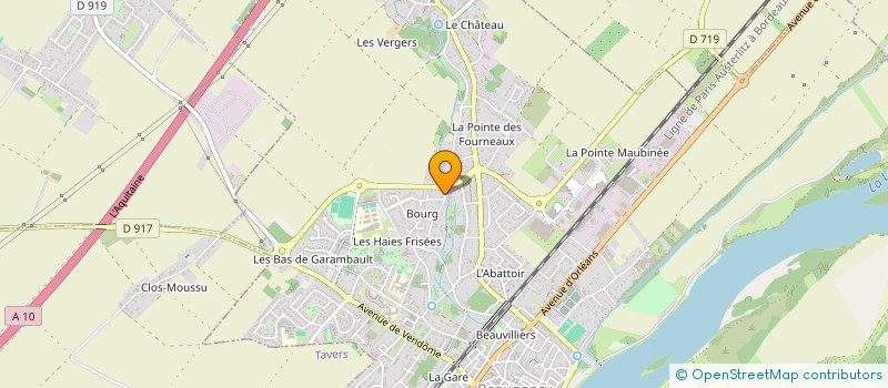localisation de l'entreprise MONSIEUR MAXIME BLANCHIER à BEAUGENCY