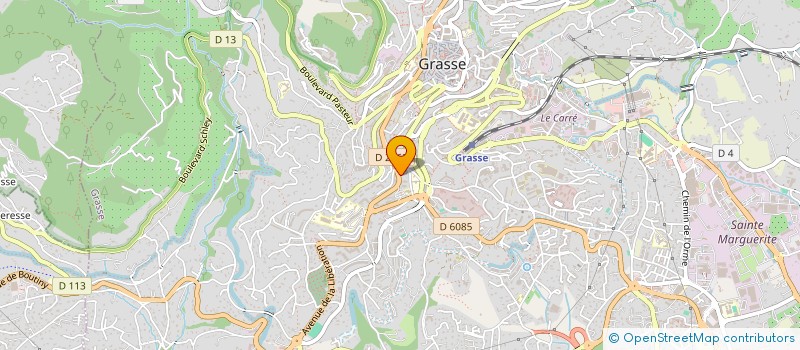 localisation de l'entreprise MONSIEUR MAXIME BLOAS  GRASSE