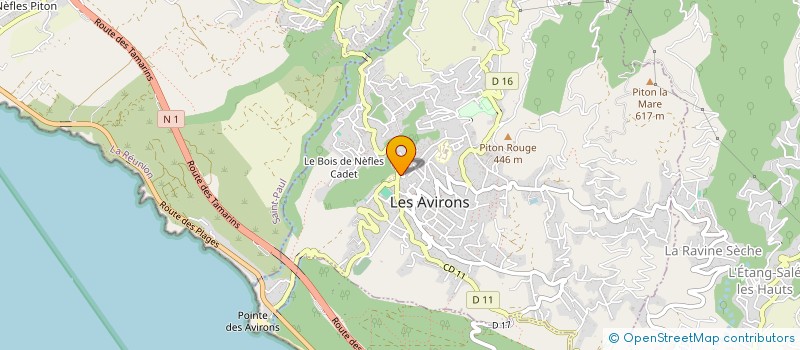 localisation de l'entreprise MONSIEUR MAXIME BLONDEL  LES AVIRONS