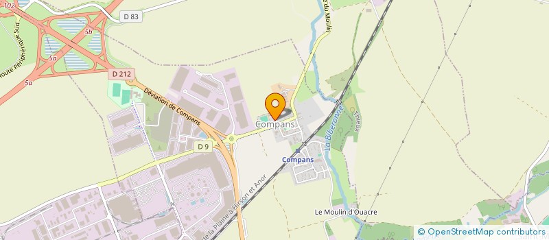 localisation de l'entreprise MONSIEUR MAXIME BLOT  COMPANS