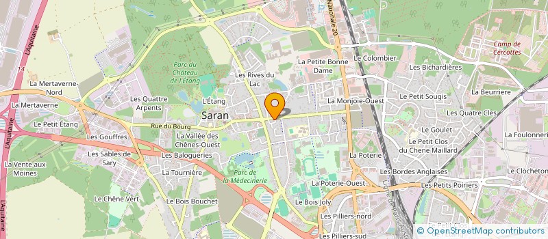 localisation de l'entreprise MONSIEUR MAXIME BLUT à SARAN