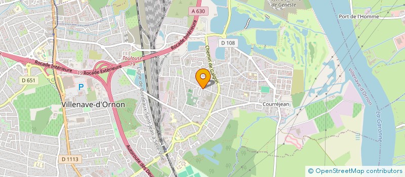 localisation de l'entreprise MONSIEUR MAXIME BOBIN  VILLENAVE-D'ORNON