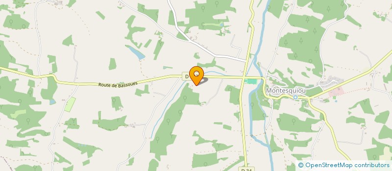 localisation de l'entreprise MONSIEUR MAXIME BOER  MONTESQUIOU