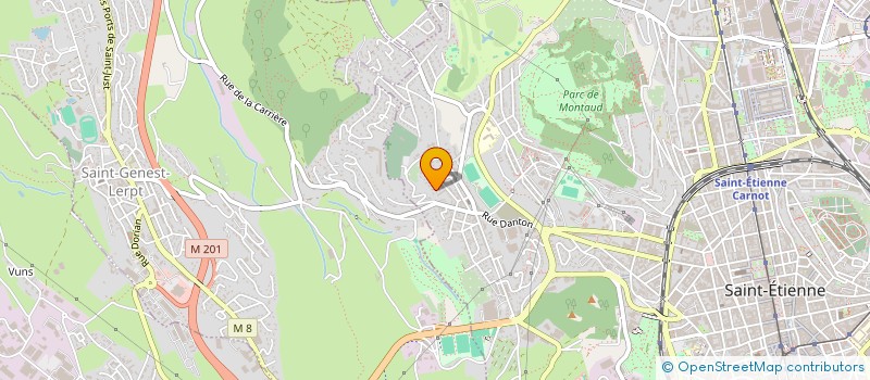 localisation de l'entreprise MONSIEUR MAXIME BOICHON  SAINT-ETIENNE